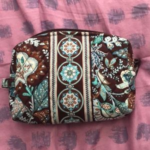 Vera Bradley Medium Cosmetic Bag - Java Blue
